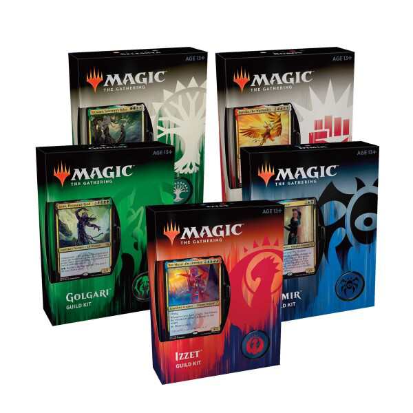 MTG Magic the Gathering Guilds of Ravnica Guild Kit All 5 Decks