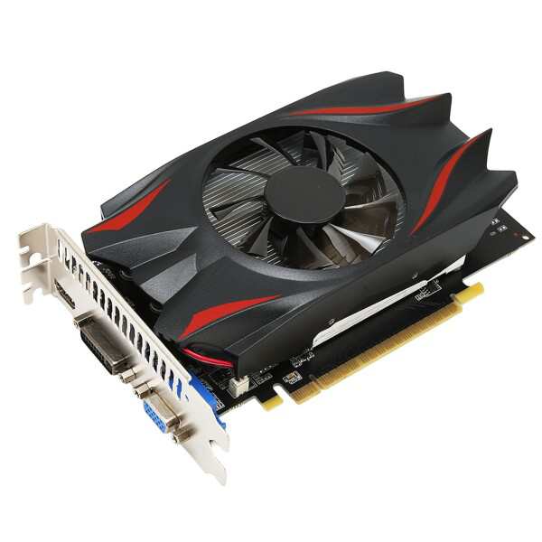 GTX650 2GB GDDR5 128ビットゲームグラフィックスカード、デスクトップコンピュータPCビデオカード、HDMI、DVI、VGA、PCI Express 3.0、2