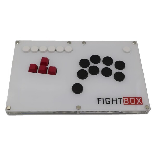 FightBox B7-PC キーボードボタンレバーレスアーケードファイトスティックゲームコントローラー PC/PS3/スイッチと互換性あり