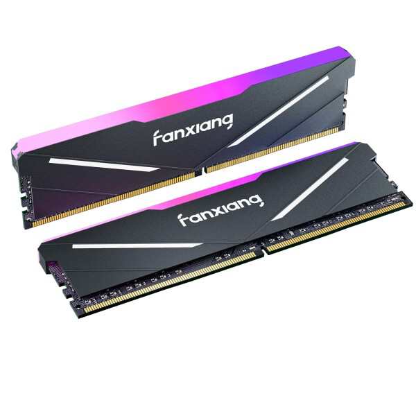 Fanxiang DDR4 3600Mhz 16GBx2枚 デスクトップPC用メモリ（RGB発光型） ヒートシンク付き PC RAM XMP2.0対応 高性能 低消費電力 ゲームや