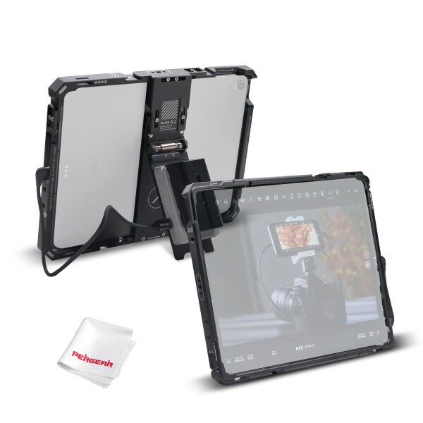 Accsoon iPad PowerCage Pro II Accson Seemo適用 iPad Pro - 12.9 インチ (Gen 3 4 5 6) W ACC 04 NP-F バッテリープレートアダプタ