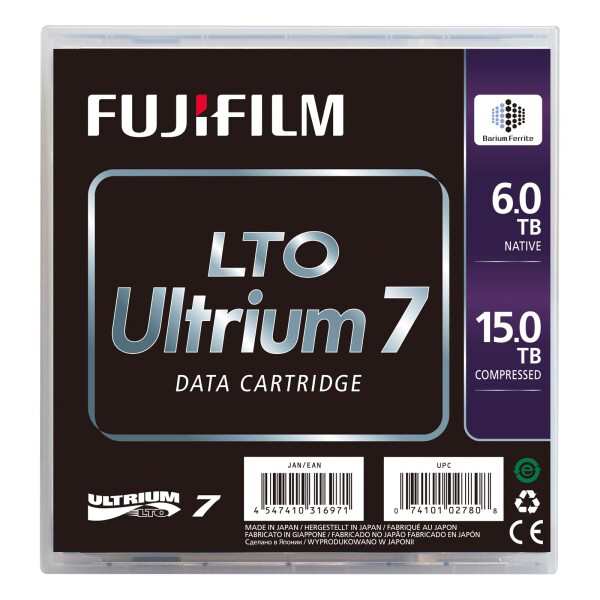 富士フイルム LTO FB UL-7 6.0T J LTO Ultrium7 データカートリッジ 6.0 / 15.0TB