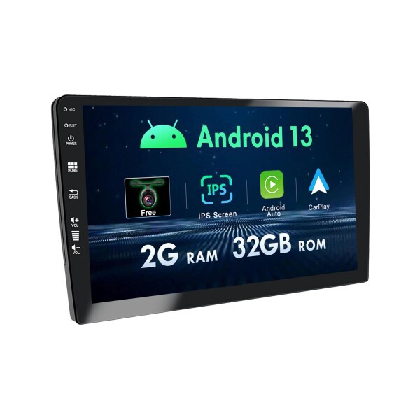 10インチ IPS ダブル 2 Din カーラジオ ステレオ オート Android GPS ナビゲーション ミラーリンク Bluetooth SWC WIFI FM AM AUX -2G+32