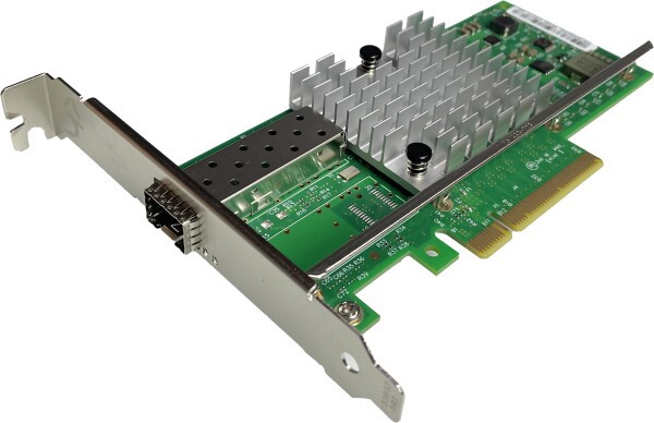 XikeStor 10Gb NIC PCI-E ネットワークカード Intel X520-DA1用 シングルSFP+ポート 10G PCI Express イーサネット LAN アダプター Windo