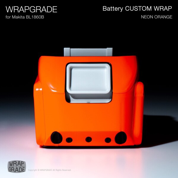 WRAPGRADE（ラップグレード）マキタ 18v バッテリー用 カスタム