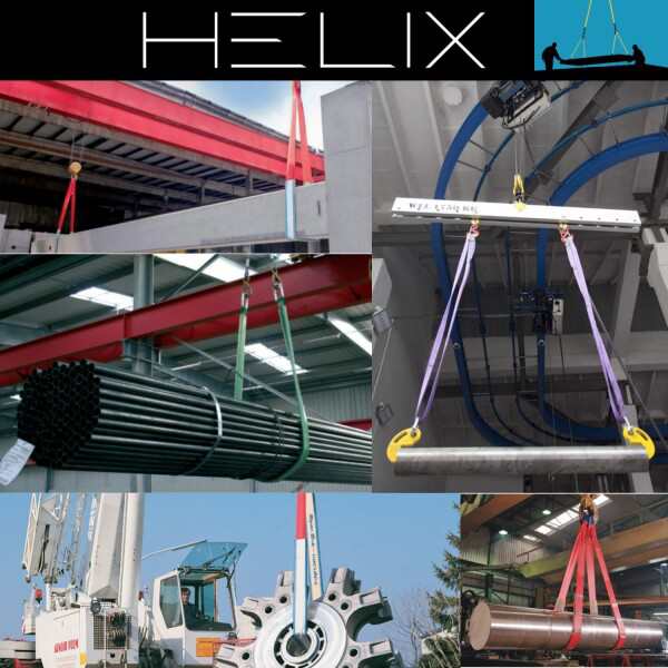 HELIX スリングベルト 2本セット 6m 幅75mm 使用荷重3000kg ナイロン