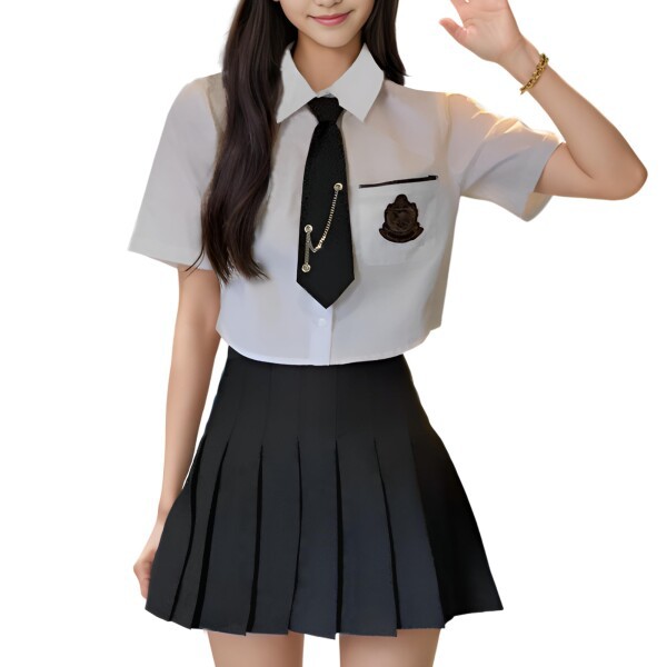 AZ-FRONT) JK制服 なんちゃって制服 学生服 韓国 コスプレ シャツ