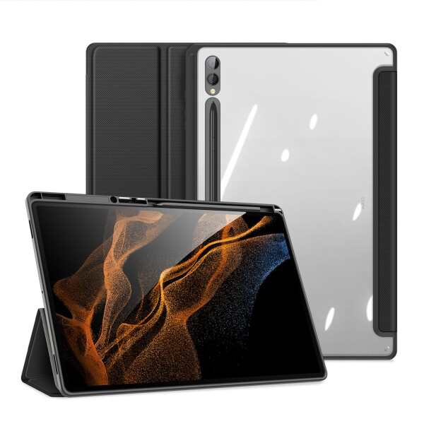 Galaxy Tab S9 Ultra 用ケース 14.6インチ 360°全面保護 スタンド機能 ...