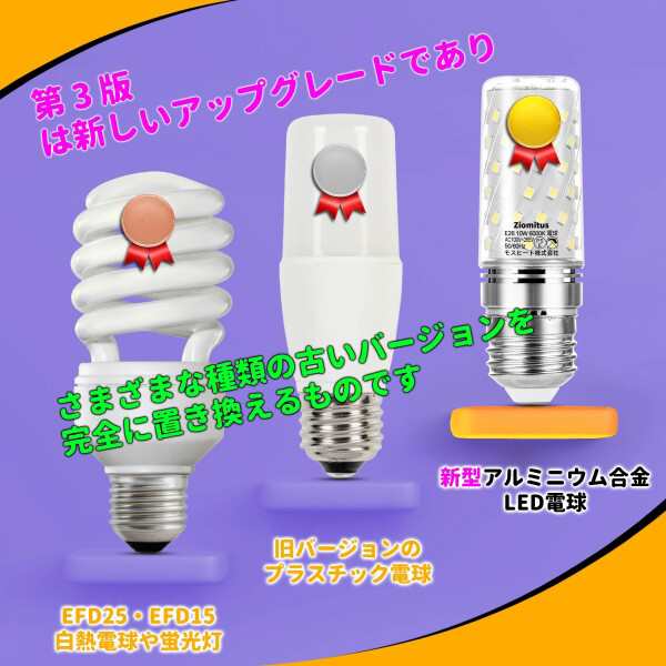 LED電球 口金直径26mm プレミア 電球100W形相当 ぬる 昼光色相当