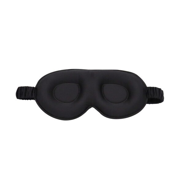 3d silk sleeping MASK (BLACK)