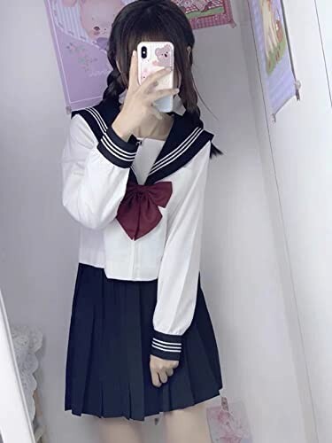 Somnvs258) 白三本 女装対応 大きいサイズ セーラー服 JK 制服 3点セット メンズ 男性 長袖 ネクタイ ミニ スカート コスプレ  学園祭 文化祭 仮装 コスチューム 女子高生 ハロウィン 男女兼の通販はau PAY マーケット - ファイナルショッピング | au PAY  マーケット－通販 ...