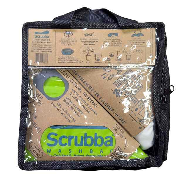 旅行用洗濯袋 Scrubba Washbag スクラバ ウォッシュバッグ 便利トラベルグッズ キャンプ 携帯用洗濯袋 ウォッシュキット (ウォッシュキッ