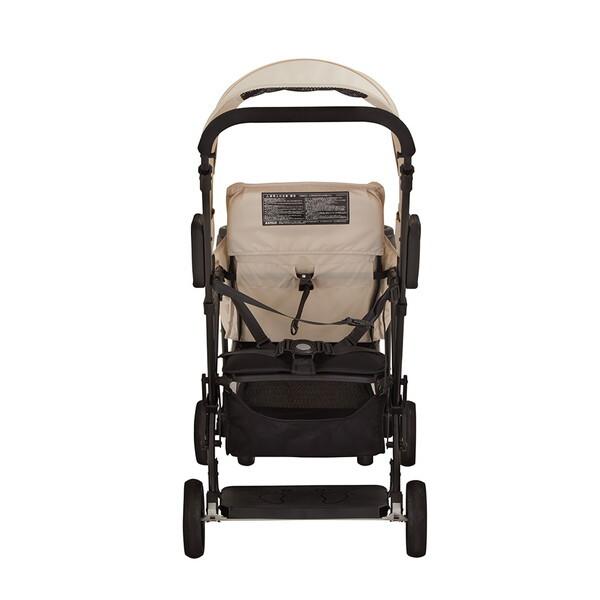 KATOJI ベビーカー 二人でゴー ベージュ 41300 生後4ヶ月〜体重20kg