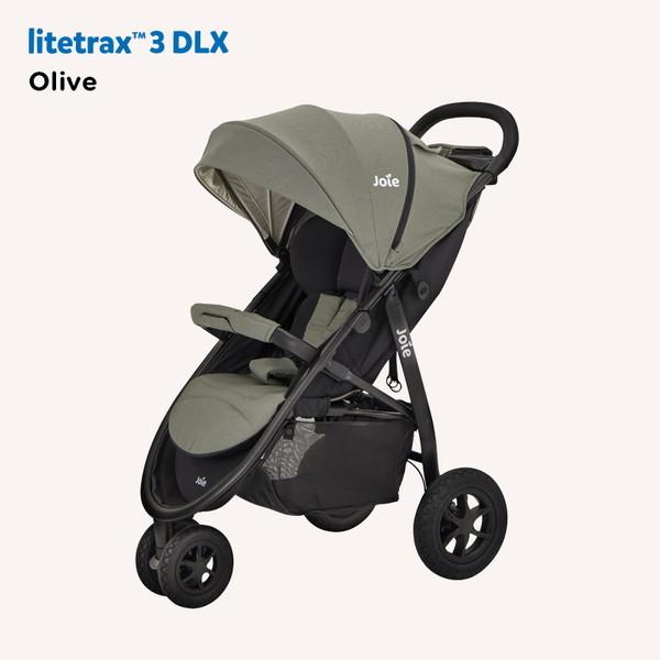 ジョイー Joie ベビーカー ライトトラックス3 DLX オリーブ 41428 [3輪