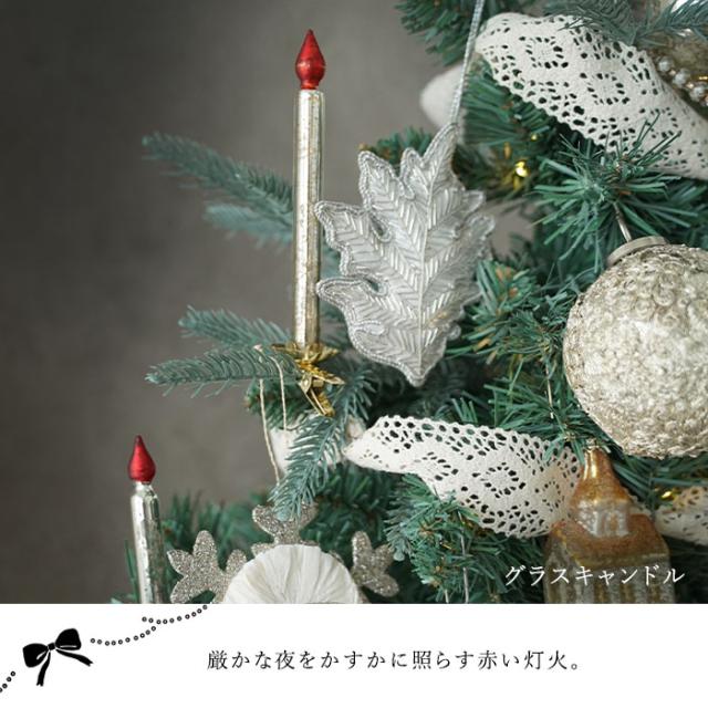 クリスマスオーナメントセット sacre サクレ 22set 電飾 リボン付き クリスマスツリー飾り付け 北欧 おしゃれ (ツリー別売り)_5