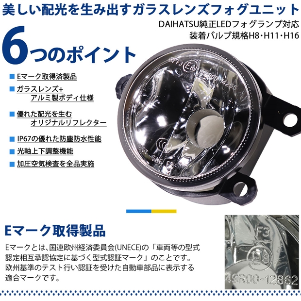 ダイハツ タフト (LA900S/LA910S) MICRO対応 H11 バルブ LED MONSTER