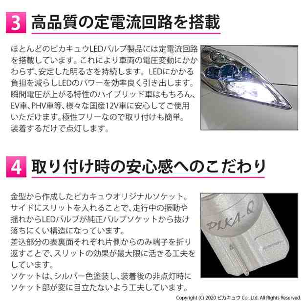 ホンダ フィット (GK系 後期) 対応 LED ポジションランプ用LEDバルブ T10 High Power 3chip SMD 9連ウェッジシングル球  ホワイト 2個 3-Aの通販はau PAY マーケット - ピカキュウ【車用LEDバルブ専門店＆サウナ用品】 | au PAY マーケット－通販サイト