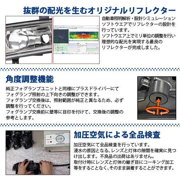 ニッサン セレナ (C27系 後期) フォグランプ装着車 対応 純正 LED