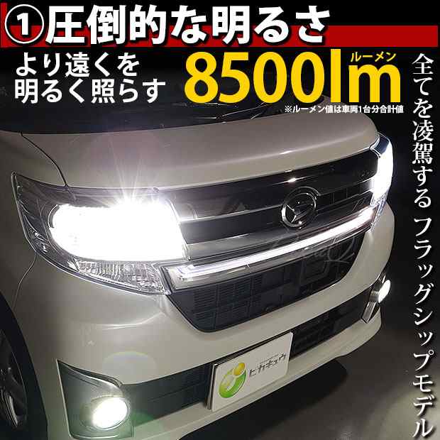 ダイハツ タントカスタム (LA600S/610S 前期) 対応 HB3 LED ハイビームランプキット 凌駕 L8500 ledバルブ 8500lm  ホワイト 9005 34-B-1の通販はau PAY マーケット - ピカキュウ【車用LEDバルブ専門店＆サウナ用品】 | au PAY  マーケット－通販サイト