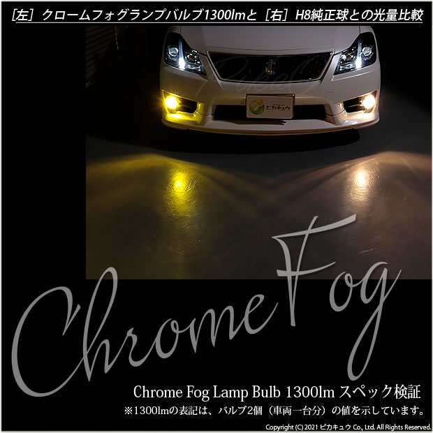 トヨタ フォグランプ クラウン アスリート GRS200 6面 LED H8 H20.2～H24.12 トヨタ 16000lm ZDATT