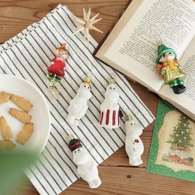 クリスマスツリー 飾り ガラス製 オーナメント ドイツ INGE-GLAS MANUFAKTUR ムーミントロール ムーミン80周年記念 限定数 _[100402]_5