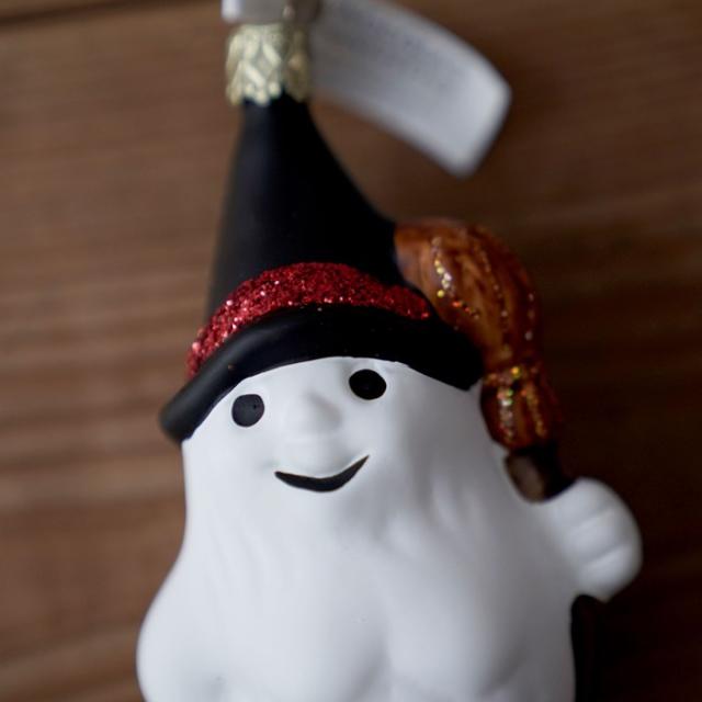 クリスマスツリー 飾り ガラス製 オーナメント ドイツ INGE-GLAS MANUFAKTUR ハロウィン おばけ14.5cm _[100410] s60_1