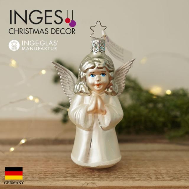 Inge glas インゲグラス 星を持つ天使 ガラスオーナメント クリスマス