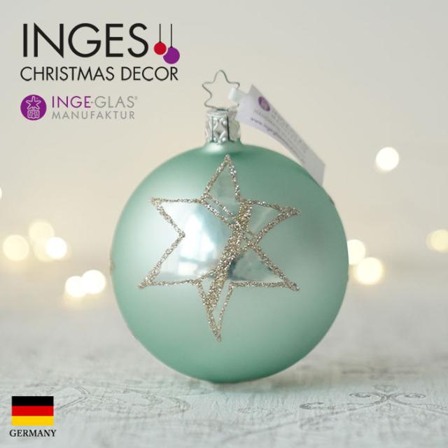 クリスマスツリー オーナメント ドイツ Inge Glas Manufaktur インゲ グラス ボール グラフィカルスター柄 星柄 ミネラルの通販はau Pay マーケット ピカキュウモバイル カーled専門店
