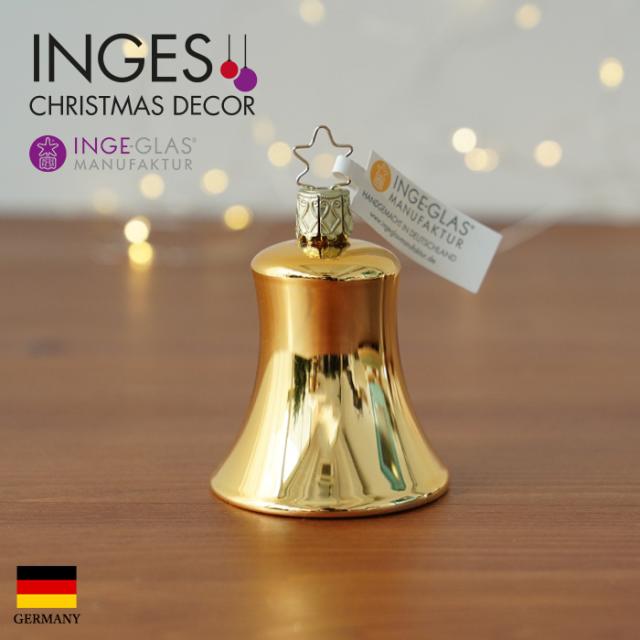 クリスマスツリー 飾り オーナメント INGE-GLAS MANUFAKTUR ゴールド