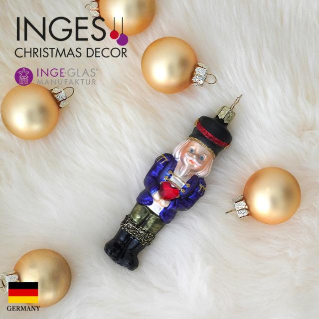 クリスマスツリー 飾り オーナメント INGE-GLAS MANUFAKTUR クリスマスの守護者 2022年限定 限定品 limitededition 13.5cm［10001S022］