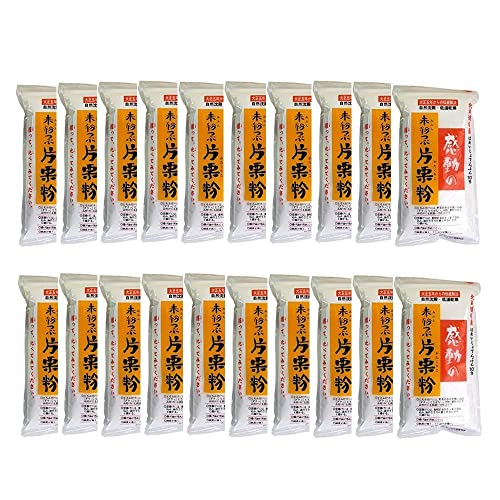 【在庫あり】中村食品　感動の未粉つぶ片栗粉 200g×20袋セット