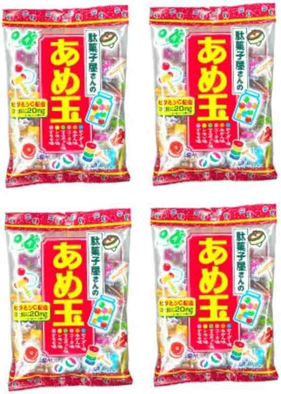 在庫あり】駄菓子屋さんのあめ玉（4袋）の通販はau PAY マーケット - HATINANA | au PAY マーケット－通販サイト