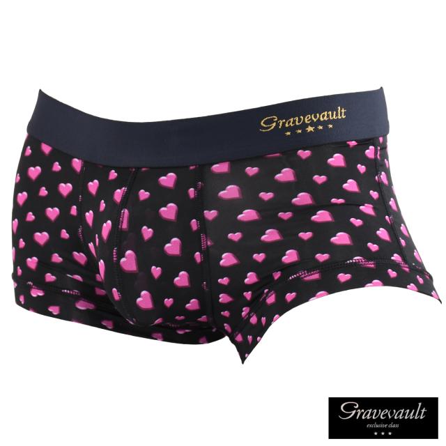 Gravevault グレイブボールト ボクサーパンツ ローライズ ハート パンツ 下着 メンズ Mens ブラック黒ピンク桃 の通販はau Pay マーケット ブラックバリア