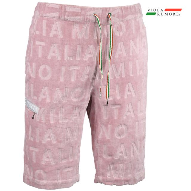 Viola Rumore ヴィオラ ビオラ ショーツ メンズ パイル ジャガード ショートパンツ ロゴ柄 ボトム Mens ピンク桃 の通販はau Pay マーケット ブラックバリア