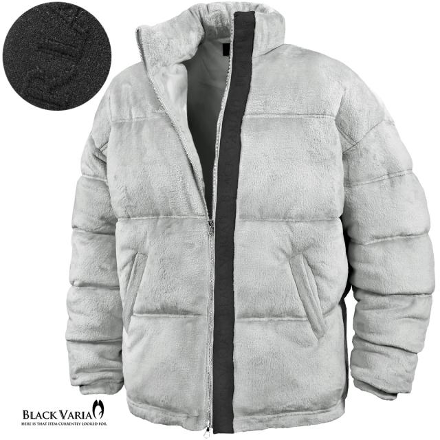 ファーブルゾン ライン ロゴジャガード 中綿ジャケット ダウン