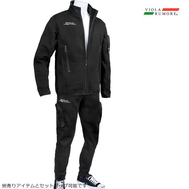 VIOLA rumore ヴィオラ ビオラ ジャケット ジップアップ 裏起毛