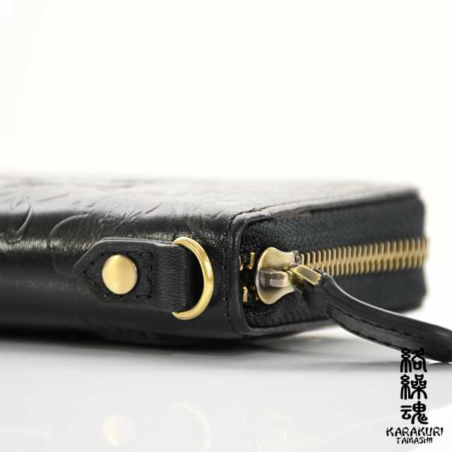 長財布 ロングウォレット 龍神 本革 レザー 和柄 ラウンド 長財布 ロングウォレット 龍神 本革 レザー 和柄 ラウンド