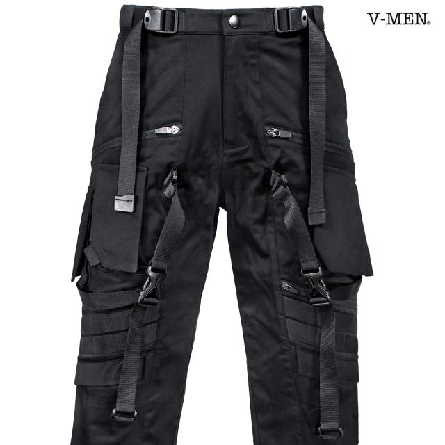 カーゴパンツ ベルト メンズ ヴィジュアル系 V系 ボトムス ジョガー