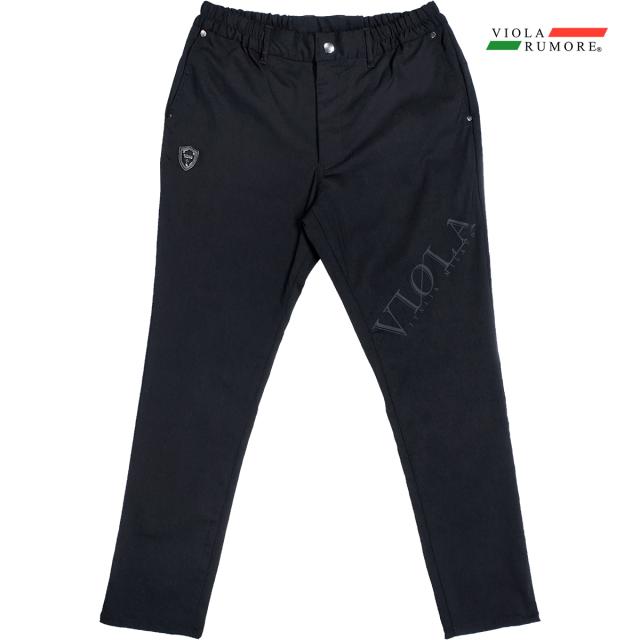 VIOLA rumore ヴィオラ ビオラ テーパードパンツ ストレッチ メンズ ボトム mens(ブラック黒) 52302