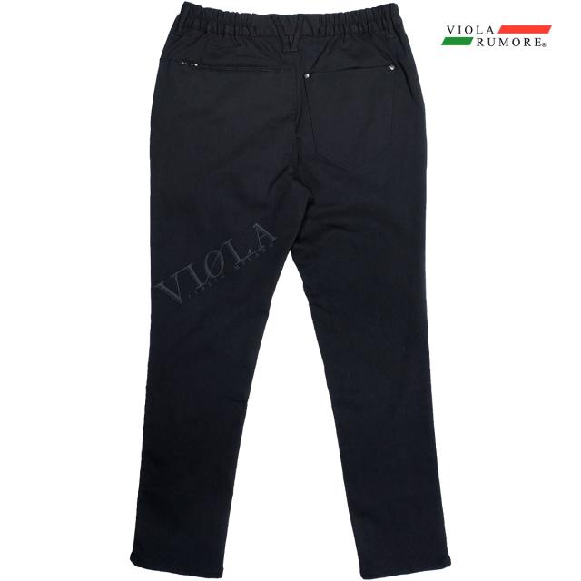 VIOLA rumore ヴィオラ ビオラ テーパードパンツ ストレッチ メンズ ボトム mens(ブラック黒) 52302 VIOLA rumore ヴィオラ ビオラ テーパードパンツ ストレッチ メンズ