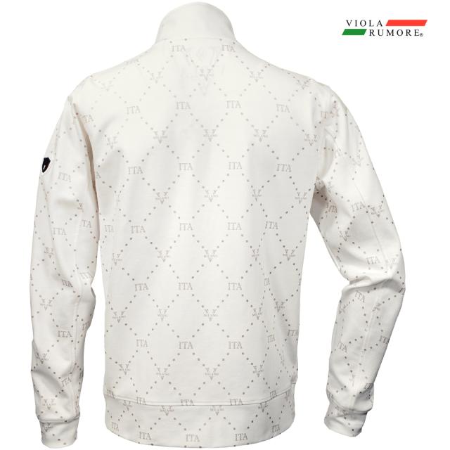 VIOLA rumore ヴィオラ ビオラ ジャケット ジップアップ ロゴ柄 メンズ