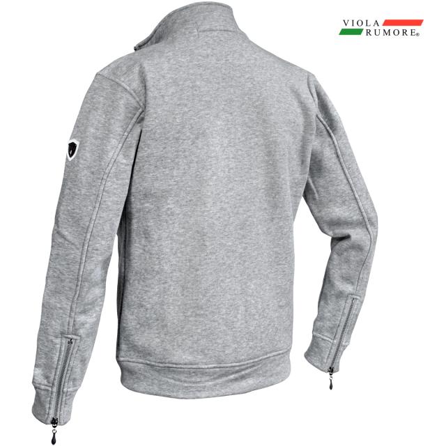 VIOLA rumore ヴィオラ ビオラ ジャケット ジップアップ フリース 起毛 飾りzip メンズ ブルゾン mens(グレー灰) 62120 VIOLA rumore ヴィオラ ビオラ ジャケット ジップアップ フリース 起毛
