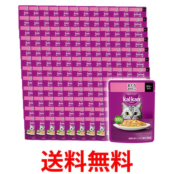 120個セット カルカン パウチ まぐろ さけ入り 60g キャットフード 成猫用 ウェットフード 送料無料