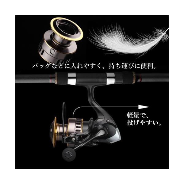 スピニングリール 軽量 4000番 耐久性 釣り リール 投げ釣り 淡水釣り