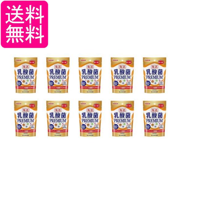 10個セット 山本漢方製薬 山本漢方 乳酸菌PREMIUM粒 90粒 送料無料