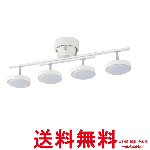 オーム電機 LED シーリングライト 4灯 調光調色 8畳 照明  LT-YLS4RC-W 06-1647 オーム電機