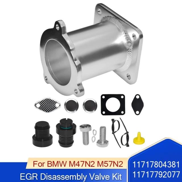 BMW M47N2 M57N2 E60 E61 E87 E90 E92 E93 320 325D 330D 525D 530D 520I X3 X6 X5 用 EGR分解バルブキット アルミ製 品番：11717804381 輸入品_7