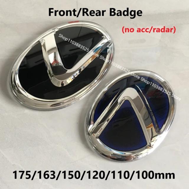 レクサス専用 ノーアックレーダー フロントエンブレム リアトランクバッジステッカー CT200H IS250 ES GS UX RX IS GX470 RX400 ES200 ES300 GS300 IS300対応 輸入品