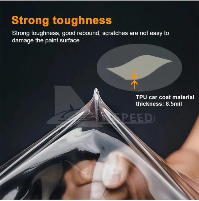 9ミル TPU 耐傷車用ペイントプロテクションフィルム for テスラ モデルY ジュニパー 2025 2026 グロス マット クリアブラ PPF アクセサリー 輸入品_13