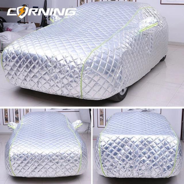 防水カーカバー 雹対策 全天候型 車両用プロテクター ユニバーサル アウトドア フルカバー 輸入品